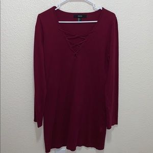 F21 Sweater Dress